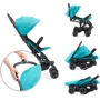 Прогулочная коляска Kinderkraft Mini Dot Turquoise (KKWMINITRQ0000): Материал колес EVA