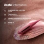 Клиторальный вибратор Lelo DOT Travel Purple