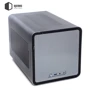 Корпус QUBE V8 Gray (QBV8D_FB6U3): Форм-фактор материнской платы Mini-DTX / Mini-ITX