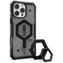 Чехол для iPhone Urban Armor Gear UAG Pathfinder Clear Magsafe Ash/Black Stand (1144651BV02) for iPhone 16 Pro Max: Цвет черный