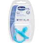 Пустышка Chicco Physio Soft, силикон, 0-6 мес (голубая) (02711.21): Поток медленный