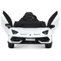 Детский электромобиль Bambi Racer Lamborghini белый (M 4787EBLR-1): Вид автомобиль