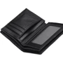 Чоловіче портмоне Keizer чорне (k1abf2127-2-black): Матеріал Натуральна шкіра