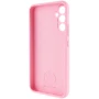 Чехол для телефонов Lakshmi Premium Case Silicone Cover Full Camera Light Pink for Samsung A556 Galaxy A55: Материал силикон