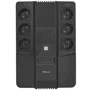 Trust Maxxon 800VA UPS with 6 standard wall power outlets BLACK 23326