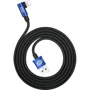 Кабель Baseus USB Cable to Lightning MVP Elbow 2.4A 1m Blue (CALMVP-03): Довжина 1 м