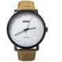Наручний годинник Skmei 1196 Black-Brown: Тип циферблата Аналоговий (стрілочний)