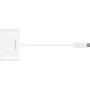 Адаптер Macally Multiport AdapterUSB-C to VGA+USB 3.0+USB-C White (UCVGA) фото 3