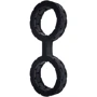 Наручники силиконовые Doc Johnson The Cuffs Large - Black