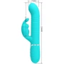 Вибратор с поступательным движением LYBAILE Pretty Love Coale Тurquoise (BW-500013-1)