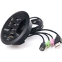 Аксессуар для ноутбуков USB хаб Grand-X + cardreader + 3,5mm audio in-out (DH-80X) фото 3