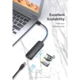 Адаптер Vention Adapter USB для 3хUSB3.0+RJ45 Black (CHNBB): Інтерфейс підключення USB 3.0