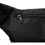 Мужская поясная сумка Volunteer черная (VT-1713-19-black): Фактура Тканая, Матовая