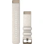 Ремешок Garmin QuickFit 20mm Watch Bands Garmin Cream Heathered Nylon with Cream Gold Hardware (010-13102-07)