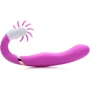 G-Licker 12X Silicone Vibe with Clitoral Stimulation - стимулятор, 15x3.8 см