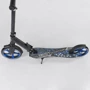 Самокат детский Best Scooter с PU колесами, зажимом руля и 1 амортизатором Black/Blue (88915): Тип колес литые