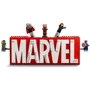 Конструктор LEGO Super Heroes Логотип и минифигурки Marvel 931 деталь (76313): Рекомендуемый возраст 12+