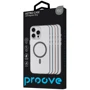 Чехол для iPhone Proove Astro Case with Magnetic Ring Gray for iPhone 15 Pro: Материалы Пластик