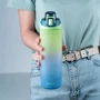 Пляшечка Kite для води 760 мл синьо-салатова (K24-1200-3): Об'єм, мл 760