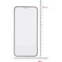 Захисне скло для iPhone BeCover Tempered Glass Black для iPhone 12 Pro Max (705377) фото 5