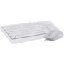Комплект дротовий A4Tech Fstyler F1512 USB White: Підключення проводное