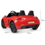 Детский электромобиль Bambi Racer Porsche, красный (M 4055AL-3): Рекомендуемый возраст от 6 лет