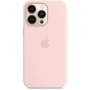 Чохол для iPhone Apple iPhone 13 Pro Silicone Case with MagSafe – Chalk Pink (MM2H3ZE/A): Матеріали Силикон