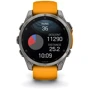 Смарт-часы Garmin Fenix 8 AMOLED 47mm Sapphire Titanium with Spark Orange/Graphite Silicone Band (010-02904-11): Виды спорта Дайвинг, Парусный спорт, Серфинг, Гольф, Плавание, Велоспорт, Бег