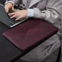 INCARNE Handmade Leather Cover Magnetic Message Bordo for MacBook Air 15" M3 | M2 (2024 | 2023): Тип чехла чехол-папка