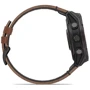Смарт-часы Garmin Fenix 8 Pro AMOLED 51mm Sapphire Carbon Grey DLC Titanium with Chestnut Leather Band (010-03199-40)