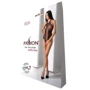 Бодистокинг с имитацией корсетной шнуровки Passion BS094 One Size, black