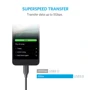 Кабель ANKER USB Cable to USB-C 3.0 Powerline V3 90cm Black (A8163H11): Тип USB-C, USB 3.0