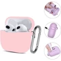 Чехол BeCover Silicon Case Pink (707185) for Apple AirPods 3 фото 2