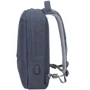 Сумка для ноутбуков RivaCase 15.6" Anti-Theft Dark Grey (7562): Материал полиэстер
