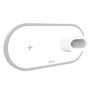 Зарядное устройство Hoco Wireless Charger CW21 Wisdom 3in1 White for iPhone 16 I 15 I 14 I 13 I 12 series, Apple Watch and Apple AirPods: Особенности Для Apple Watch