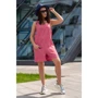 Комбинезон FLFashion Гавана ФКГ 3054 XXL-3XL розовый
