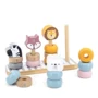 Дерев'яний сортер-пірамідка Viga Toys PolarB Звірята (44022): Призначення іграшки Мелкая моторика, Логическое мышление, Координация движений