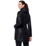Пуховик Jack Wolfskin Atmosphere Coat W 1204691-6000 44 черный демисезонный с капюшоном: Длина рукава Длинный