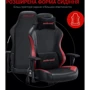 Кресло игровое Anda Seat Luna Color Size L Black/Red PVC фото 16