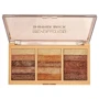 Makeup Revolution Shimmer Brick Palette Тени для век Палетка 15 цветов 15 g: Тип теней Запеченные