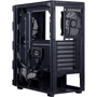 Корпус Prologix E115 Black: Материал передней панели пластик и металл