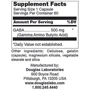 Douglas Laboratories Gaba 500 mg ГАМК (гамма-аміномасляна кислота) 60 капсул: Тип Гамма-аміномасляна кислота