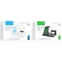 Зарядное устройство Hoco Wireless Charger CQ9 Crown 15W 3in1 White for iPhone 16 I 15 I 14 I 13 I 12 series: Тип беспроводное
