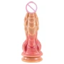 Фэнтезийный фаллоимитатор Kong Silicone The Dragon