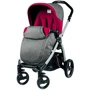 Коляска Peg-Perego прогулочная Book Plus Красный с серым Серое шасси (PACK04-00000000006)