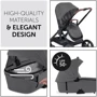 Універсальна коляска 2 в 1 Hauck Walk N Care Air Dark Grey (16548-5): Стать дитини Унисекс, Для мальчиков, Для девочек