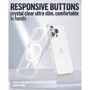 Чохол для iPhone Blueo Crystal Drop Resistance Case MagSafe Clear для iPhone 14 Pro Max: Колір прозрачный