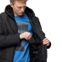 Куртка Jack Wolfskin North York Jacket 1206381-6000 48 черная зимная с капюшоном: Подкладка На подкладке