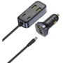 Зарядное устройство Baseus Car Charger 3xUSB+3USB-C BackseatPal L1 Black (C00081100121-00): Особенности Power Delivery (PD), Быстрая зарядка, USB-C
