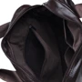Мужская сумка через плечо Borsa Leather коричневая (K18863-brown): Застежка Молния
